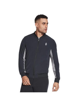 Skechers Skechers Felpa Skechers Skechweave Premium Bomber Nero Regular Fit