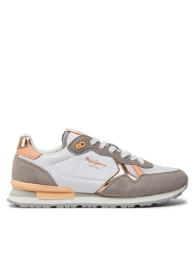 Pepe Jeans Pepe Jeans Сникърси Brit Heritage W PLS31474 Бял