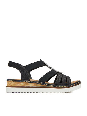 Rieker Rieker Sandalen 679L4-00 Schwarz