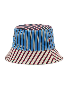 Tommy Hilfiger Tommy Hilfiger Cappello Iconic Soft Bucket Rev AW0AW12166 Multicolore