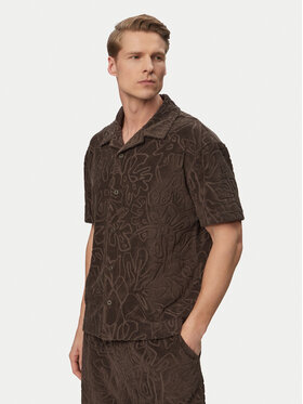 JOOP! Jeans JOOP! Jeans Πουκάμισο Moana 30101962 Σκούρο καφέ Regular Fit