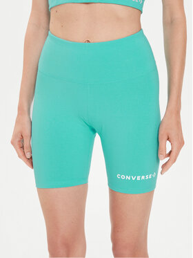 Converse Converse Sportovní kraťasy W Wordmark Bike Short 10024539-A12 Modrá Skinny Fit