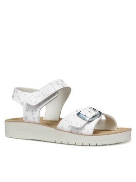 Geox Geox Sandalen J Sandal Costarei Gi J15EAB 00004 C1000 S Weiß