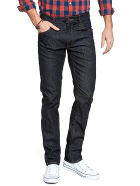 Lee Lee Jeansy DAREN ZIP FLY Niebieski Straight Fit