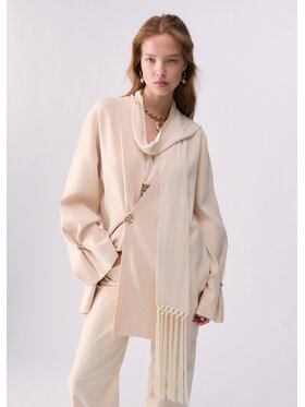 Liu Jo Liu Jo Cardigan CF6091MS99EX0793 Bianco Loose Fit