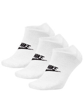 Nike Nike Skarpety krótkie Nike Sportswear Everyday Essential 3-Pack Socks Biały