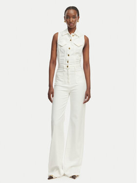 Elisabetta Franchi Elisabetta Franchi Kombinezon TJ-45N-61E2-V550 Biały Regular Fit