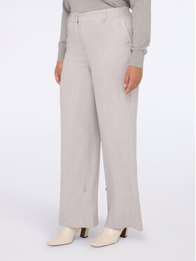 Fiorella Rubino Fiorella Rubino Pantaloni di tessuto P734T005094N002 Écru Regular Fit