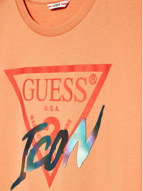 Guess Vsakodnevna Obleka J3RK01 KB4O0 Oranžna Regular Fit