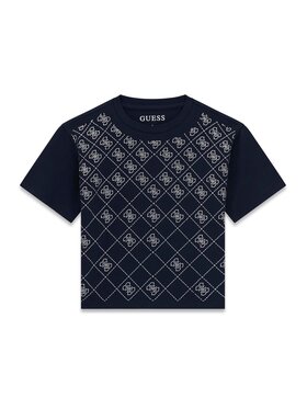 Guess Guess T-särk J6GI05 K6YW4 Tumesinine Boxy Fit