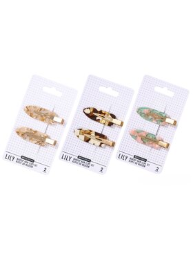 Sister Young Sister Young Klipsy do włosów do makijażu LILY 6 szt. Akcesoria do włosów