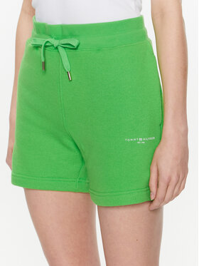 Tommy Hilfiger Tommy Hilfiger Sportshorts 1985 WW0WW38348 Grün Relaxed Fit