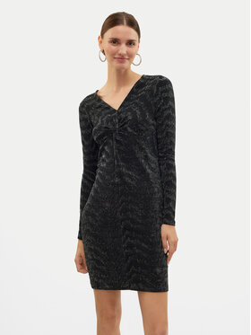 Vero Moda Vero Moda Koktejlové šaty Lucy 10316745 Černá Slim Fit