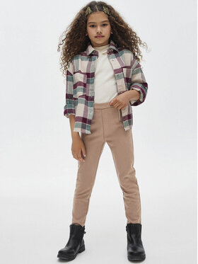 Mayoral Mayoral Pantaloni di tessuto 7.506 Marrone Regular Fit