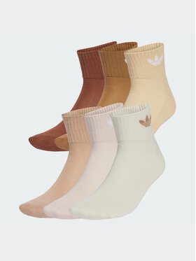 adidas adidas Skarpety długie Mid Ankle Socks 6 Pairs Biały