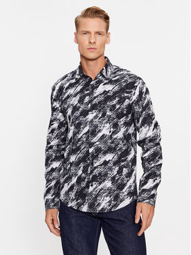 Hugo Hugo Košile Ermo 50501841 Černá Slim Fit