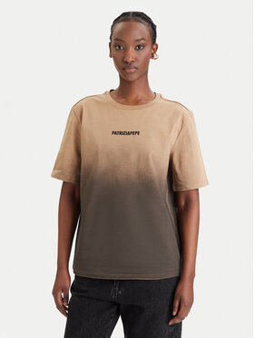 Patrizia Pepe Patrizia Pepe T-shirt 8M1828/J366-FG71 Marrone Relaxed Fit