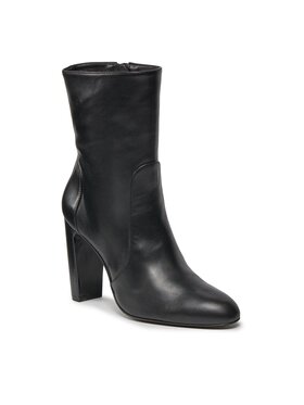 Stuart Weitzman Stuart Weitzman Bokacsizma Vida 100 Zip Bootie SG232 Fekete