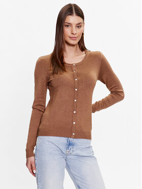 Culture Culture Кардиган Annemarie 50106595 Кафяв Classic Fit