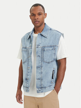 Karl Lagerfeld Jeans Karl Lagerfeld Jeans Telovnik B2M14024 Svetlo modra Regular Fit