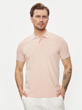 Selected Homme Selected Homme Polo 16087839 Różowy Regular Fit