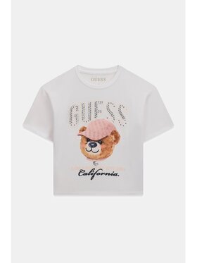 Guess Kids Guess Kids Tank top 184848 Biały Classic Fit