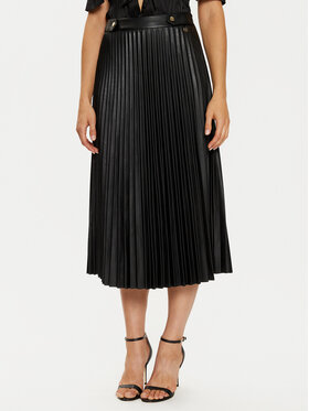 LOLA CASADEMUNT lola_casademunt Plisseeseelik LF2408003 Must Regular Fit