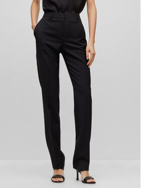 BOSS Boss Hlače 50490045 Crna Regular Fit