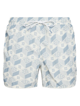 HUGO HUGO Szorty kąpielowe Rik 50533795 Błękitny Regular Fit