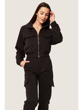 MANDRAGORA MANDRAGORA Bluza Cargo Szary Regular Fit