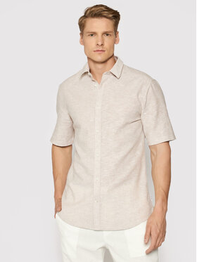 Only & Sons Only & Sons Marškiniai Caiden 22009885 Smėlio Slim Fit