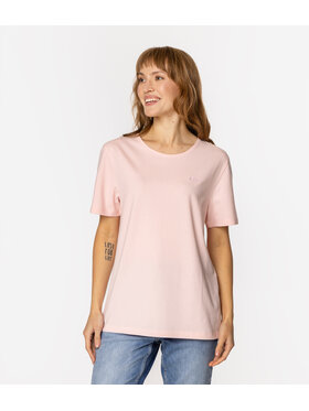 Lee Cooper Lee Cooper T-Shirt SIA 9505 Różowy Regular Fit