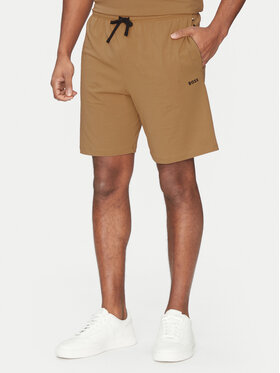 BOSS BOSS Pantaloni scurți sport Mix&Match 50515314 Bej Regular Fit