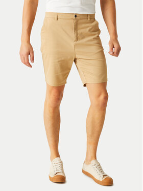 Regatta Regatta Шорти от плат Sabden RMJ304 Бежов Slim Fit