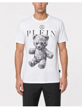 PHILIPP PLEIN PHILIPP PLEIN T-Shirt 31600 Biały Regular Fit