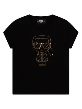 KARL LAGERFELD KARL LAGERFELD T-shirt Z15386 M Noir Regular Fit