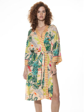 Mey Mey Szlafrok 1230053 Beżowy Comfortable Fit