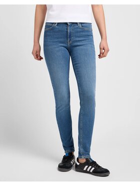 Lee Lee Jeansy FOREVERFIT Niebieski Skinny Fit