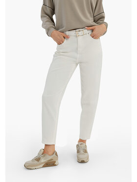 Volcano Volcano Jeansy D-MAMMA 3 Biały Regular Fit