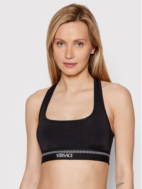 Versace Versace Top nedrček Logo AUD04068 Črna