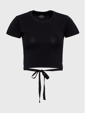 Deha Deha Bluza B84032 Črna Regular Fit