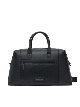 Tommy Hilfiger Tommy Hilfiger Сак Th Monogram Duffle AM0AM13383 Черен