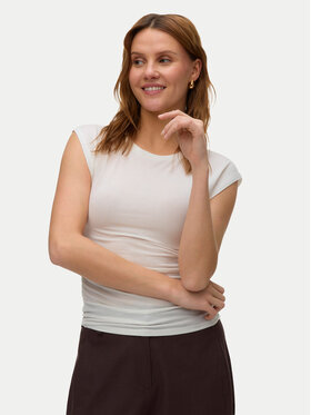 Vero Moda Vero Moda T-Shirt Avasarah 10342876 Λευκό Slim Fit