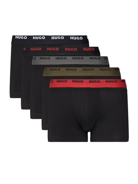 HUGO HUGO Sada 5 kusů boxerek 50532619 Černá