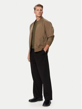 C.P. Company C.P. Company Hlače iz tkanine 21CMPA252A110458G Črna Loose Fit