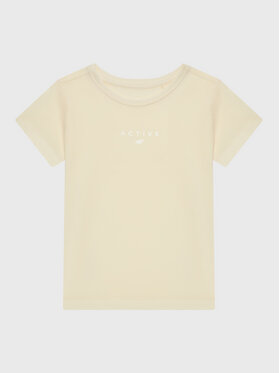 4F 4F T-särk HJZ22-JTSD002 Beež Regular Fit