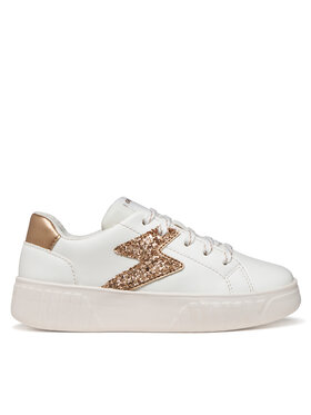 Geox Geox Sneakers J Mikiroshi Girl J45DVA 054EW C1ZH8 S Alb