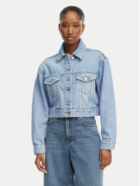 HUGO HUGO Jeansjacke Galatea 50557043 Hellblau Regular Fit