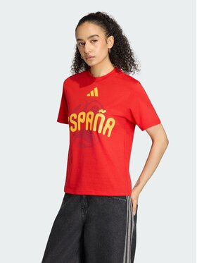 adidas adidas Koszulka techniczna 165814 Czerwony Regular Fit