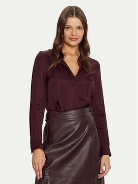 Tatuum Tatuum Bluzka Meryl T2422.046B Bordowy Relaxed Fit